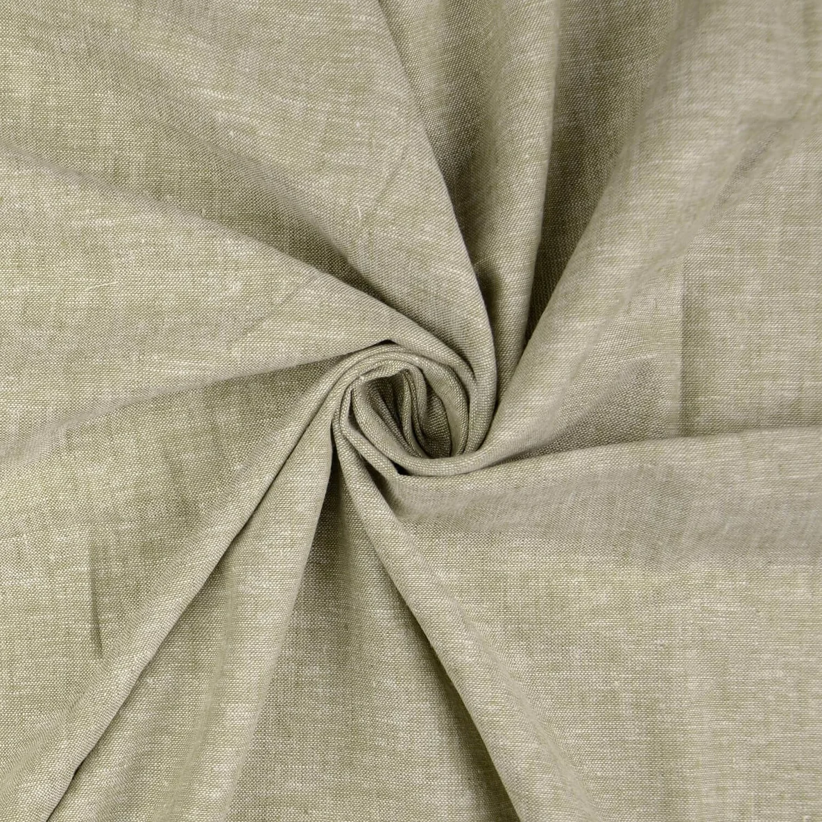 Leinen Cotton Uni Sand