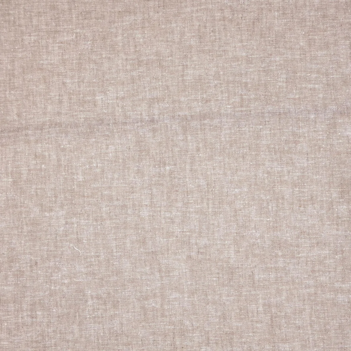 Leinen Cotton Uni Taupe