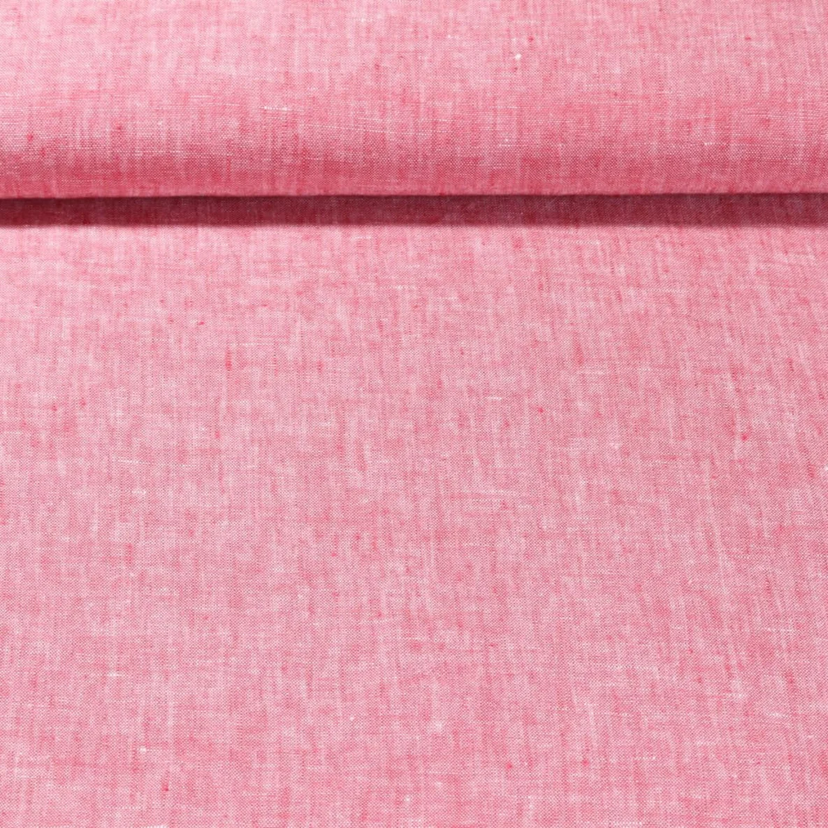 Leinen "Hope" Rot Melange