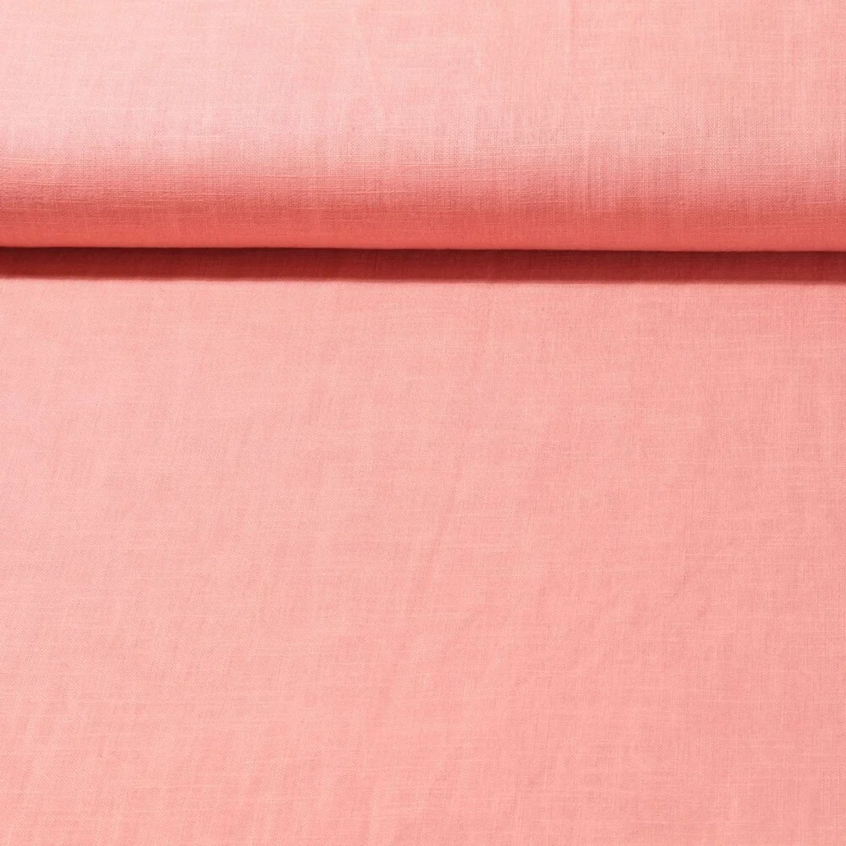 Leinenstoff "Lucy" Altrosa