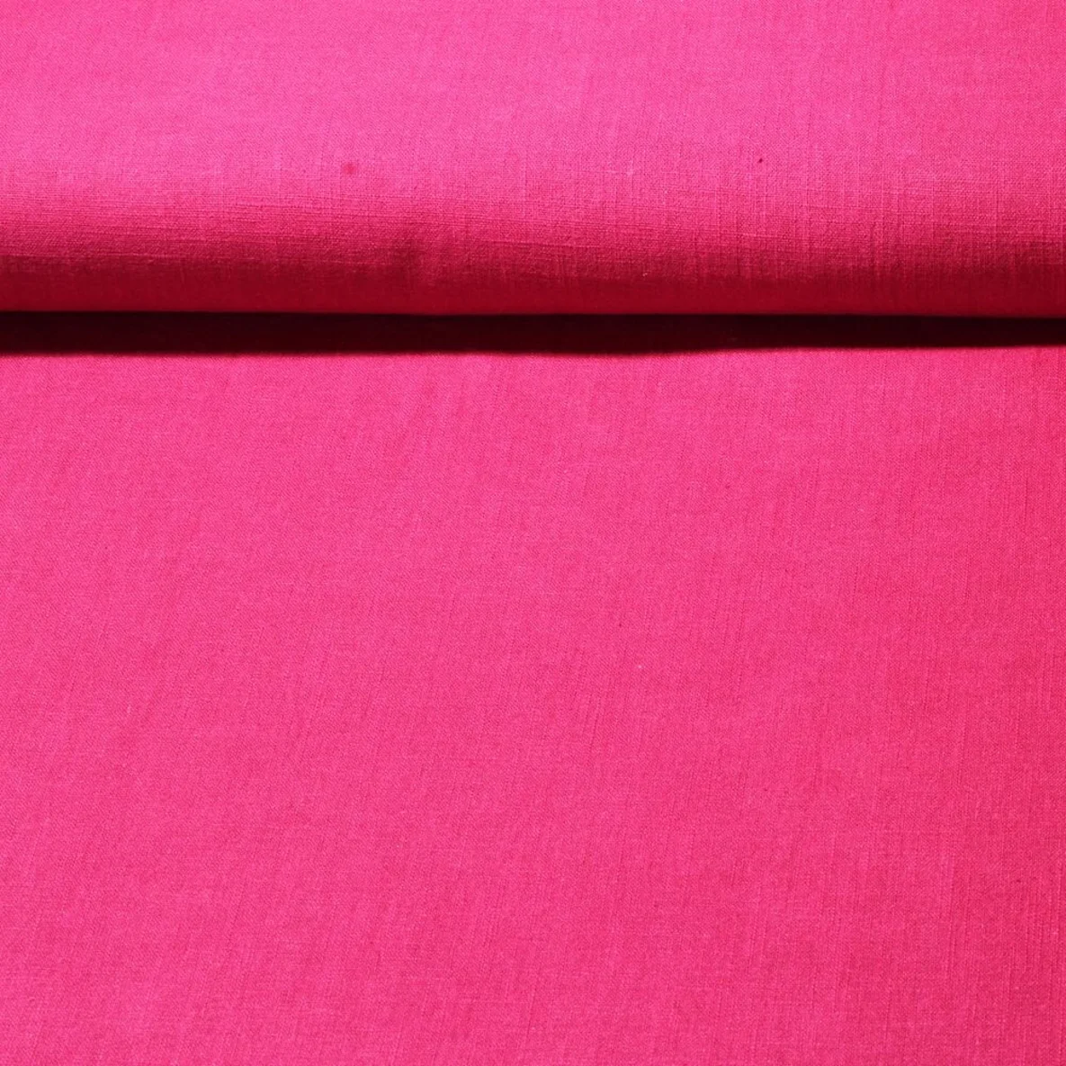 Leinenstoff "Lucy" Beere