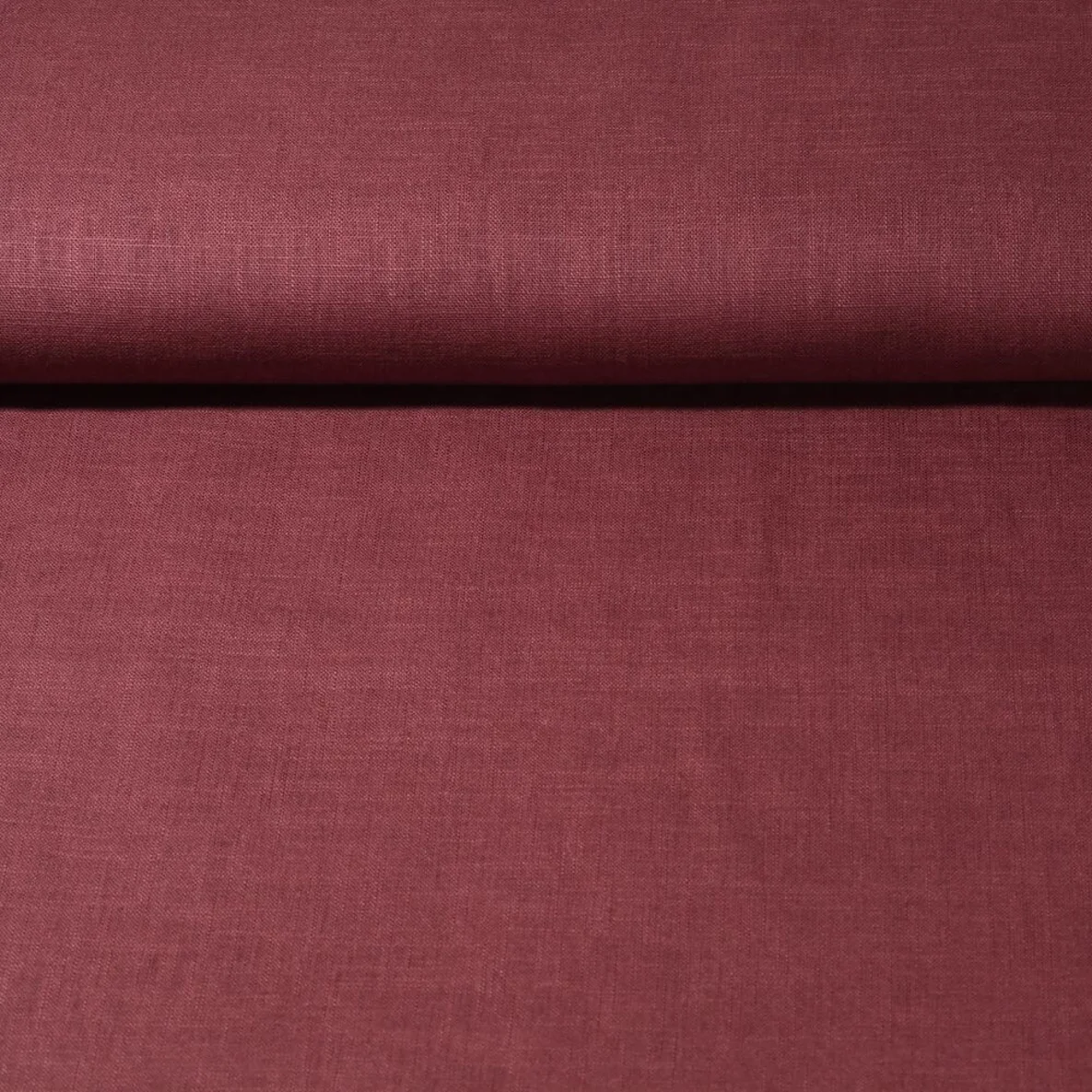 Leinenstoff "Lucy" Bordeaux