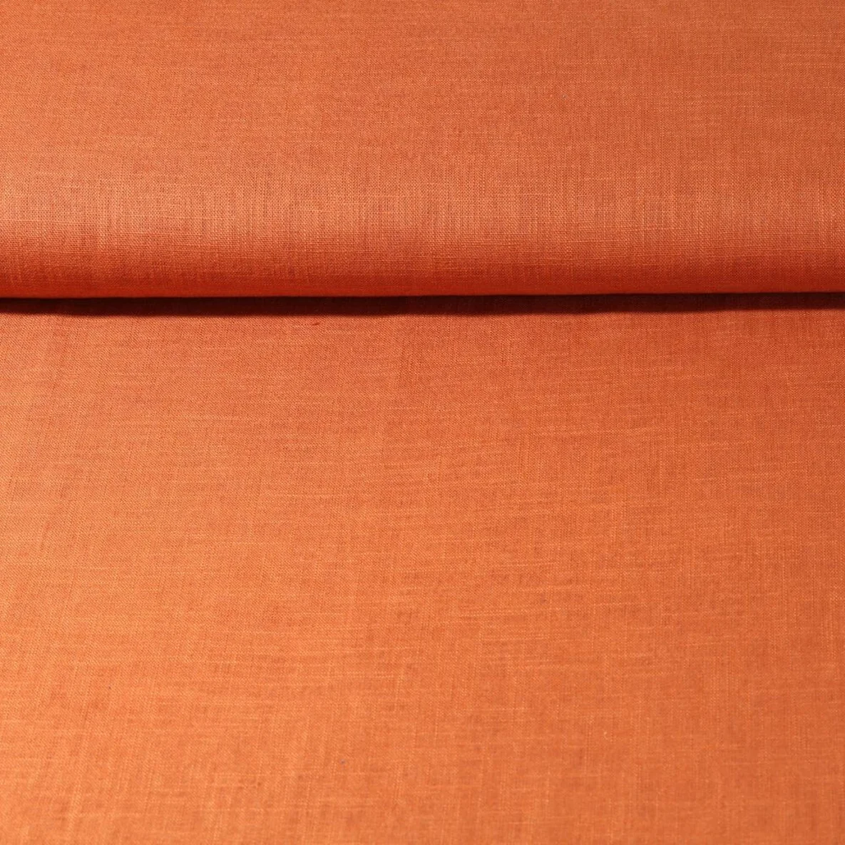 Leinenstoff "Lucy" Cognac