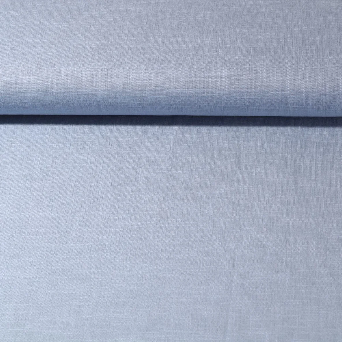 Leinenstoff "Lucy" Himmelblau