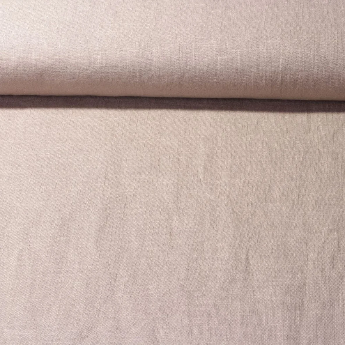 Leinenstoff "Lucy" Taupe