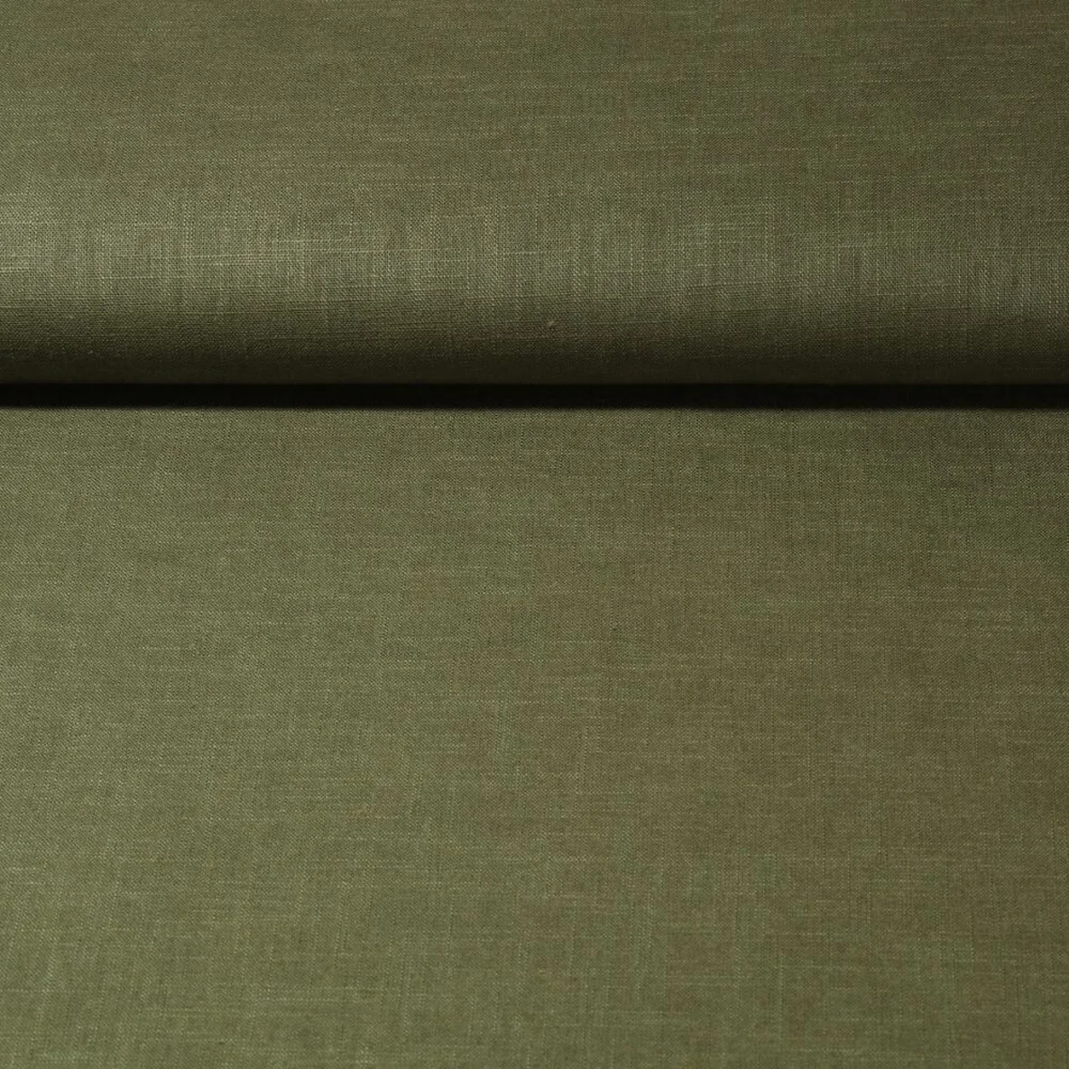 Leinenstoff "Lucy" Waldgrün