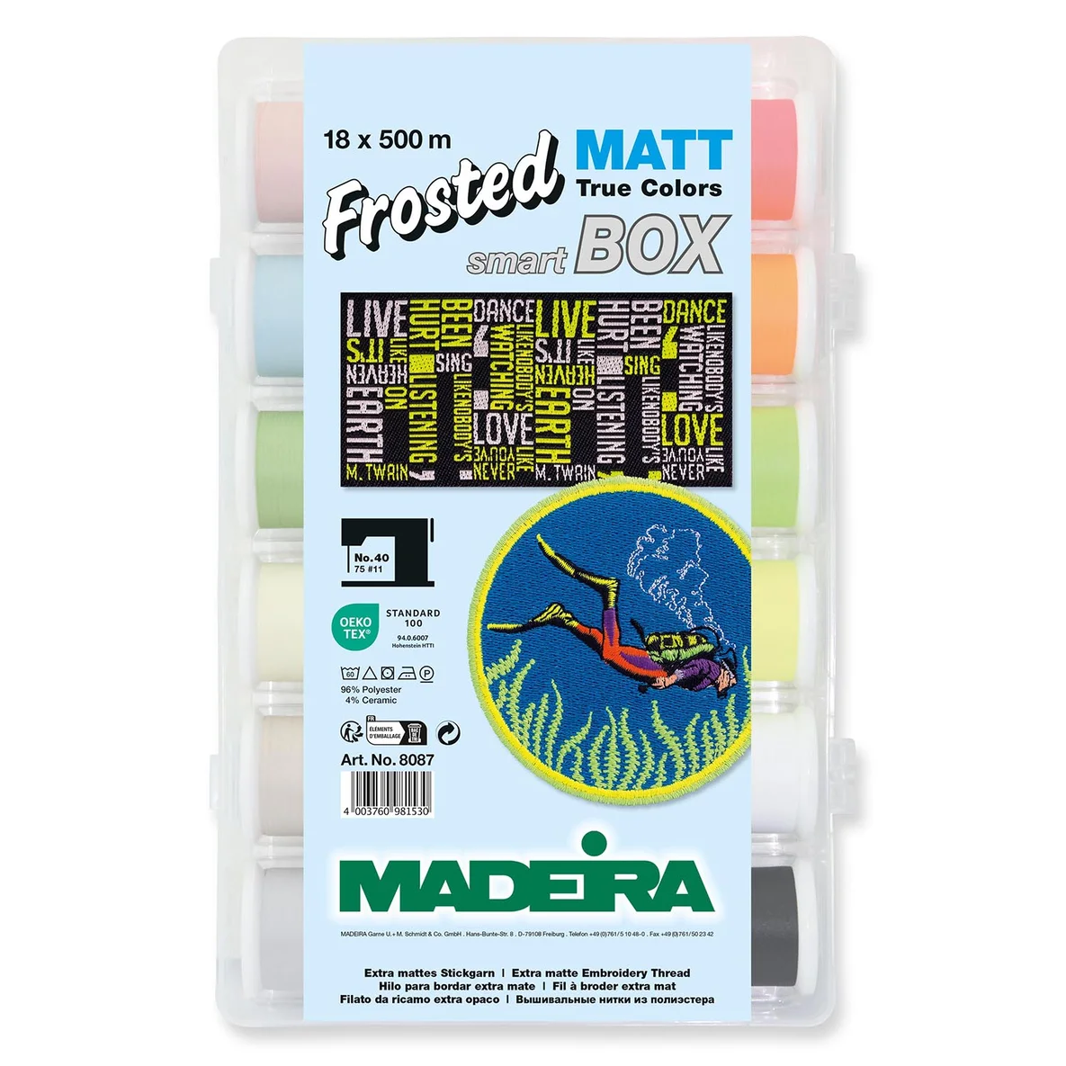 Madeira Smartbox Frosted Matt 18x500m