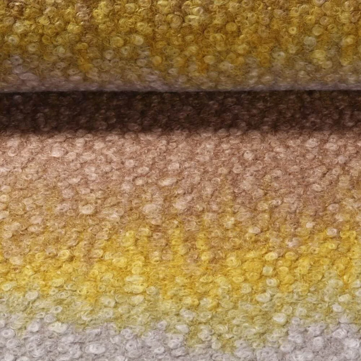 Mantelstoff - Boucle Farbverlauf Gelb