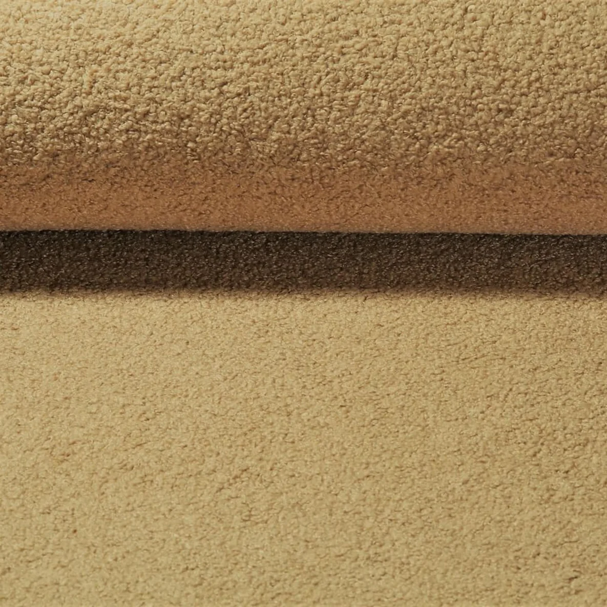 Mantelstoff Boucle Kamel