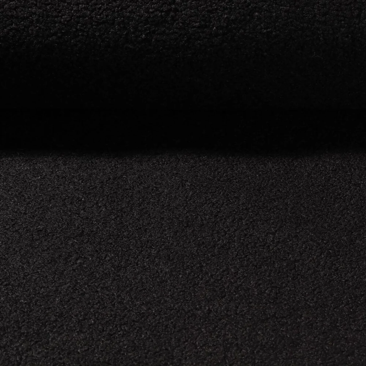 Mantelstoff Bouclé Schwarz