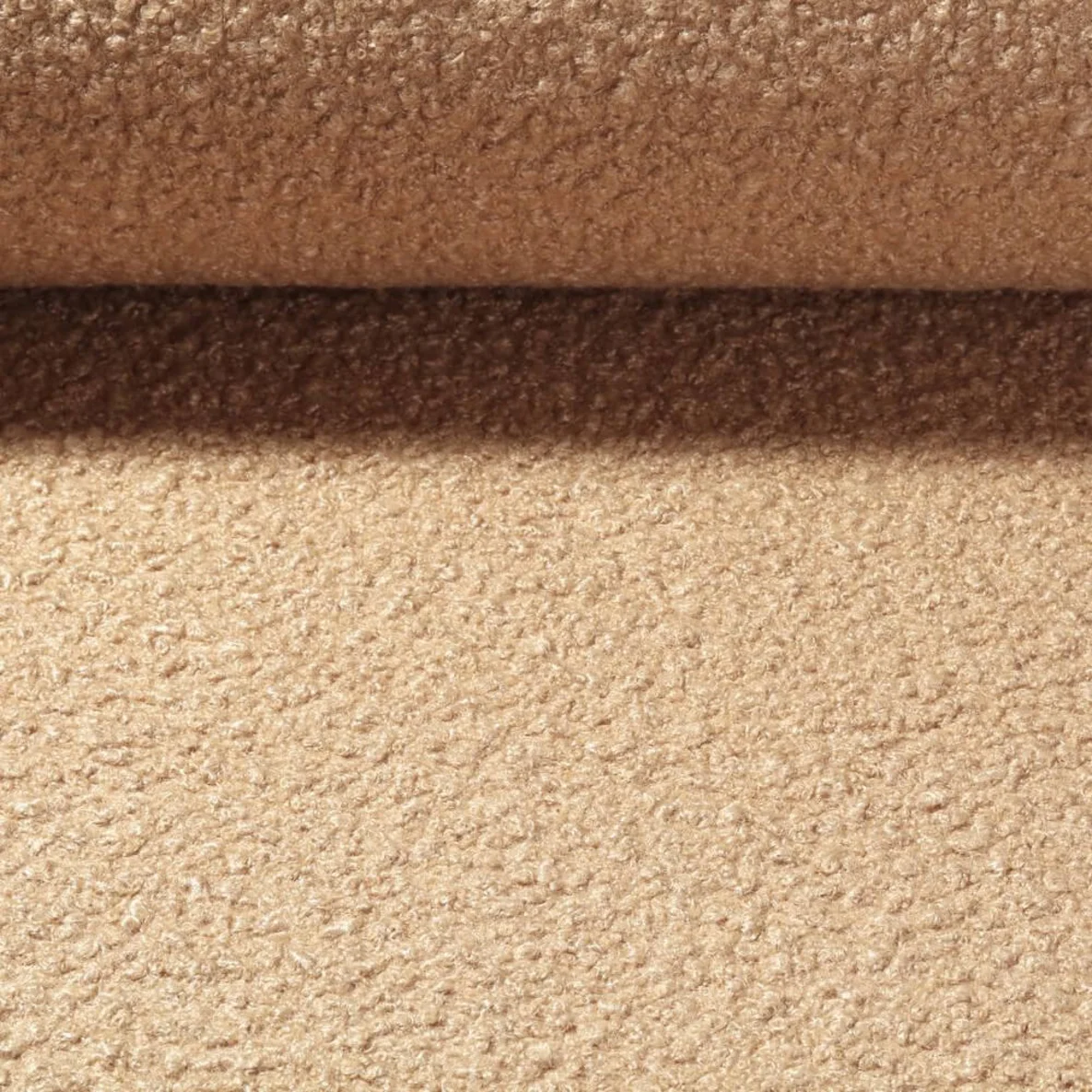 Mantelstoff Bouclé Uni Beige