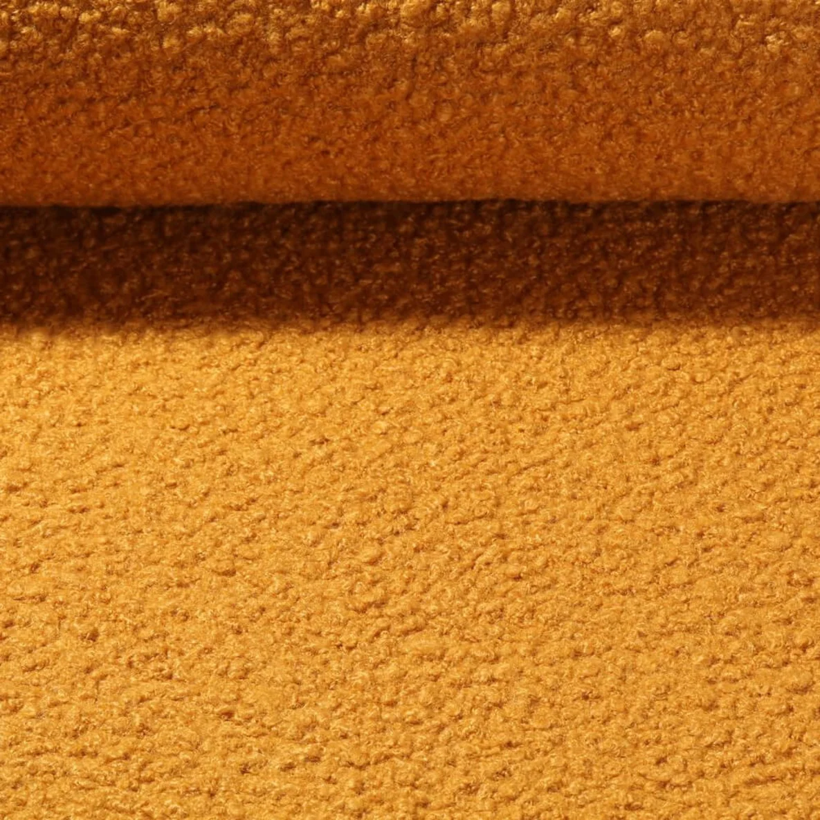 Mantelstoff Bouclé Uni Ocker