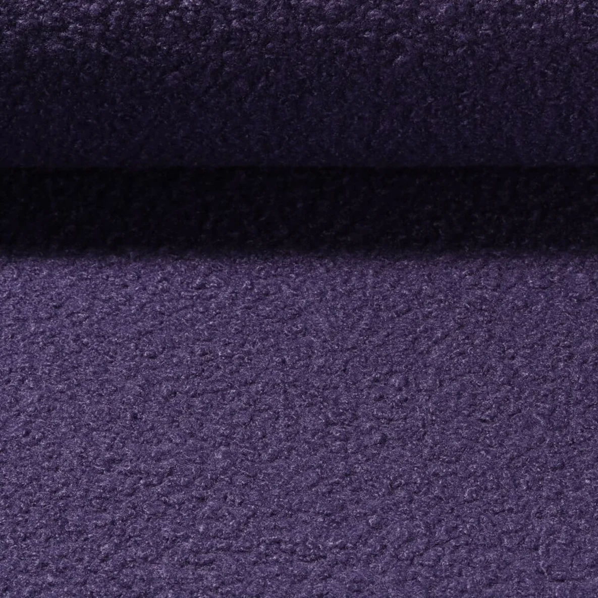 Mantelstoff Bouclé Uni Violett