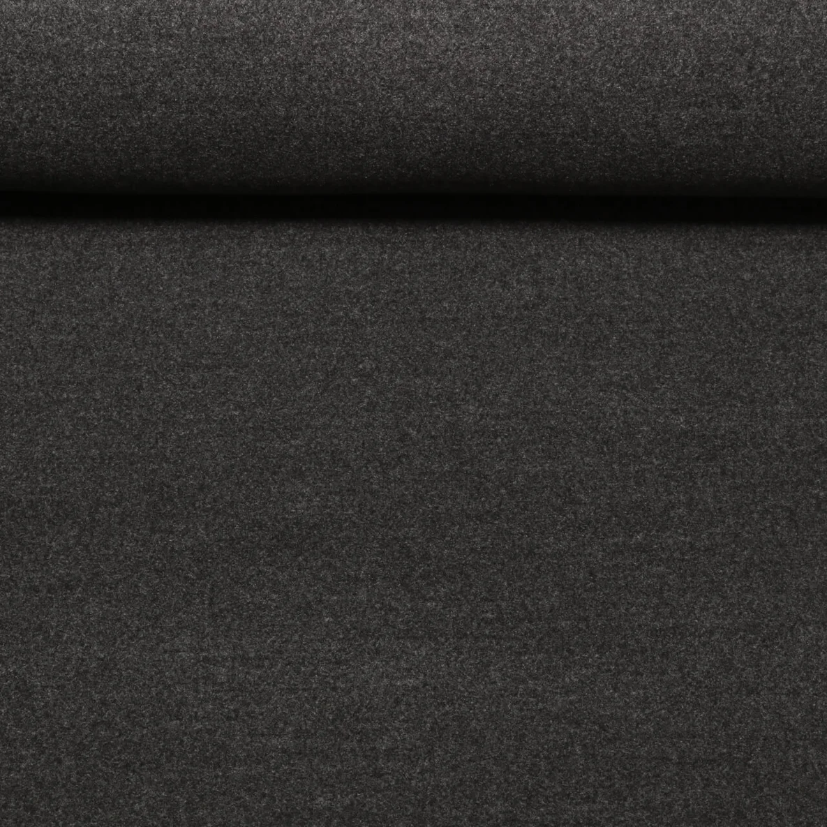 Mantelstoff London Anthrazit Melange