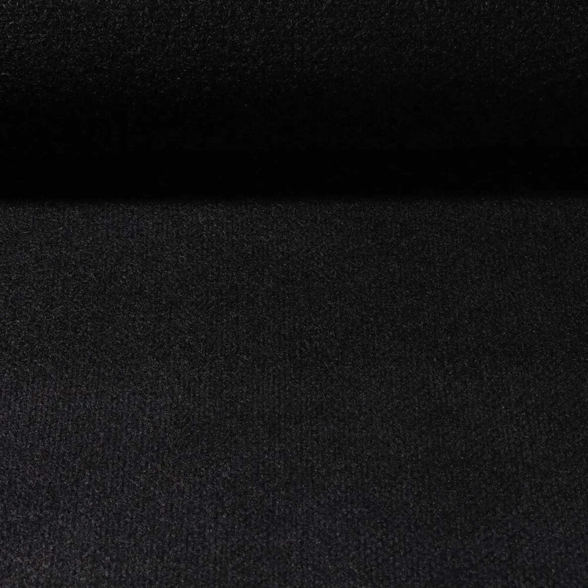 Mantelstricksweat Lilian Uni Schwarz