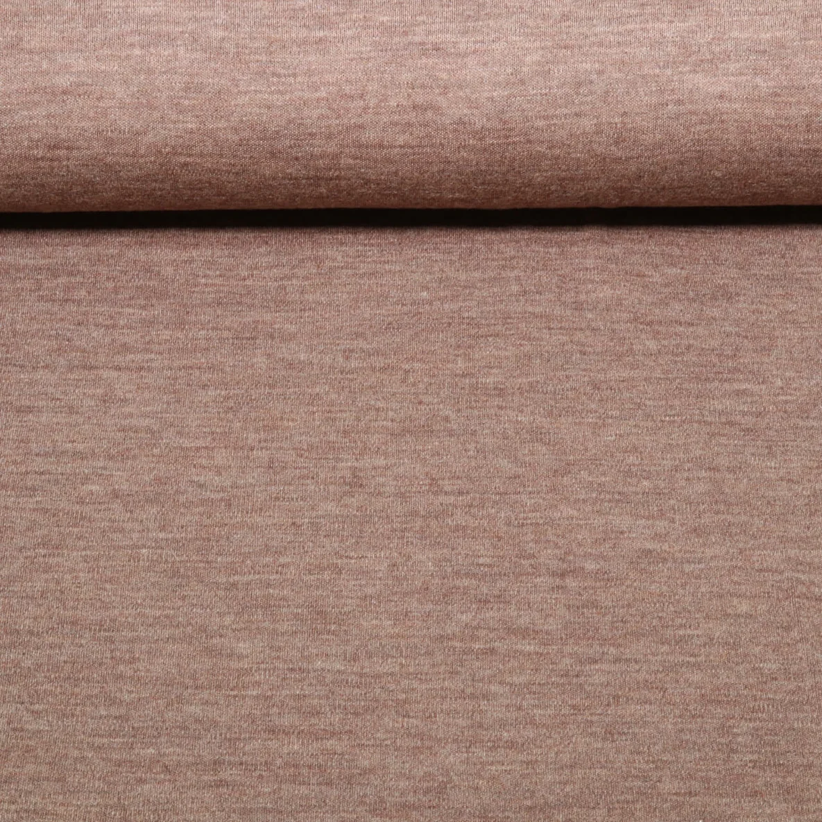 Merino Strickjersey Mulesingfrei Braun Melange