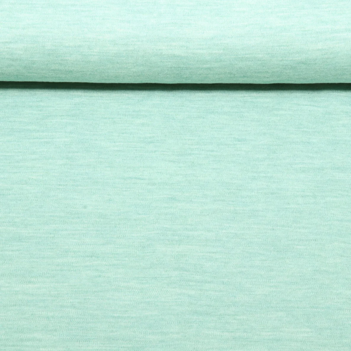 Merino Strickjersey Mulesingfrei Mint Melange