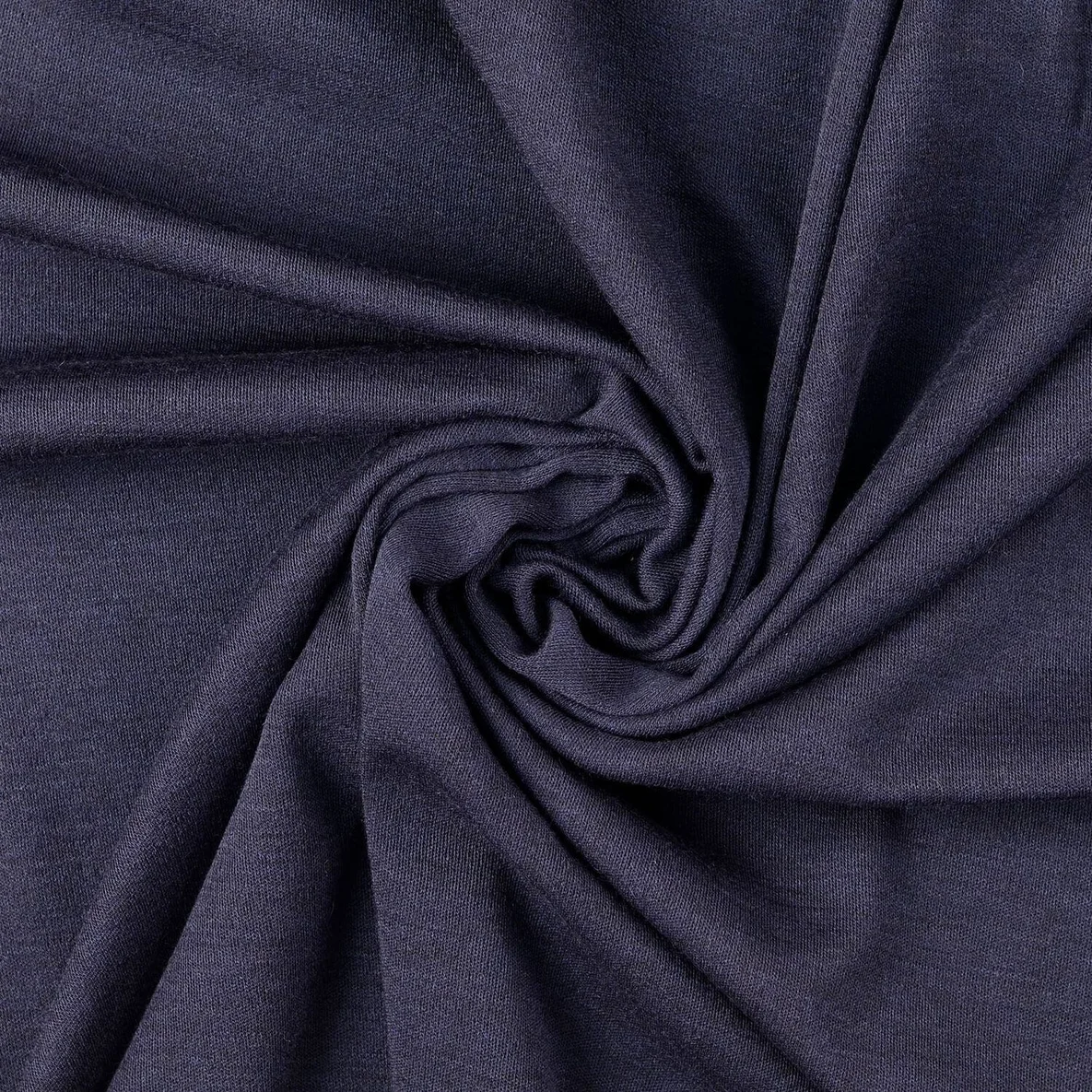 Merino Strickjersey Mulesingfrei Navy Melange