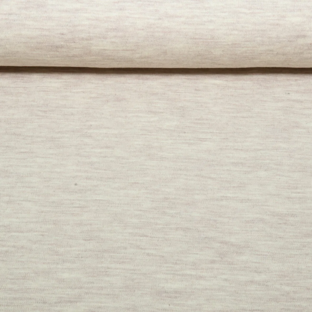 Merino Strickjersey Mulesingfrei Sand Melange