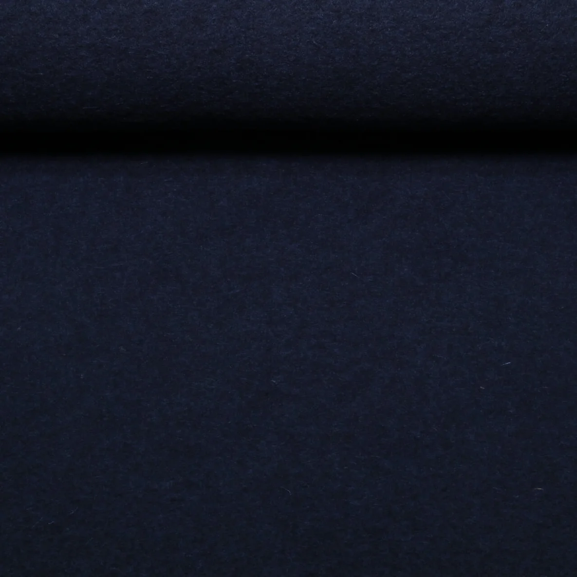 Merino Wollfleece Mulesingfrei Uni Marine Melange