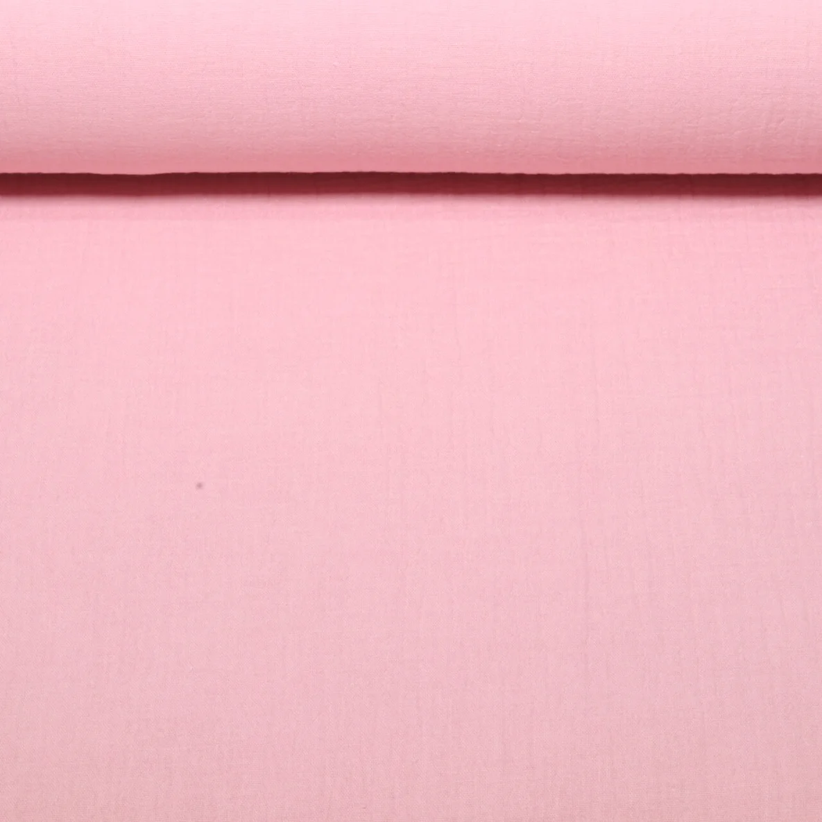 Musselin Vorhangstoff Uni Rosa 280cm
