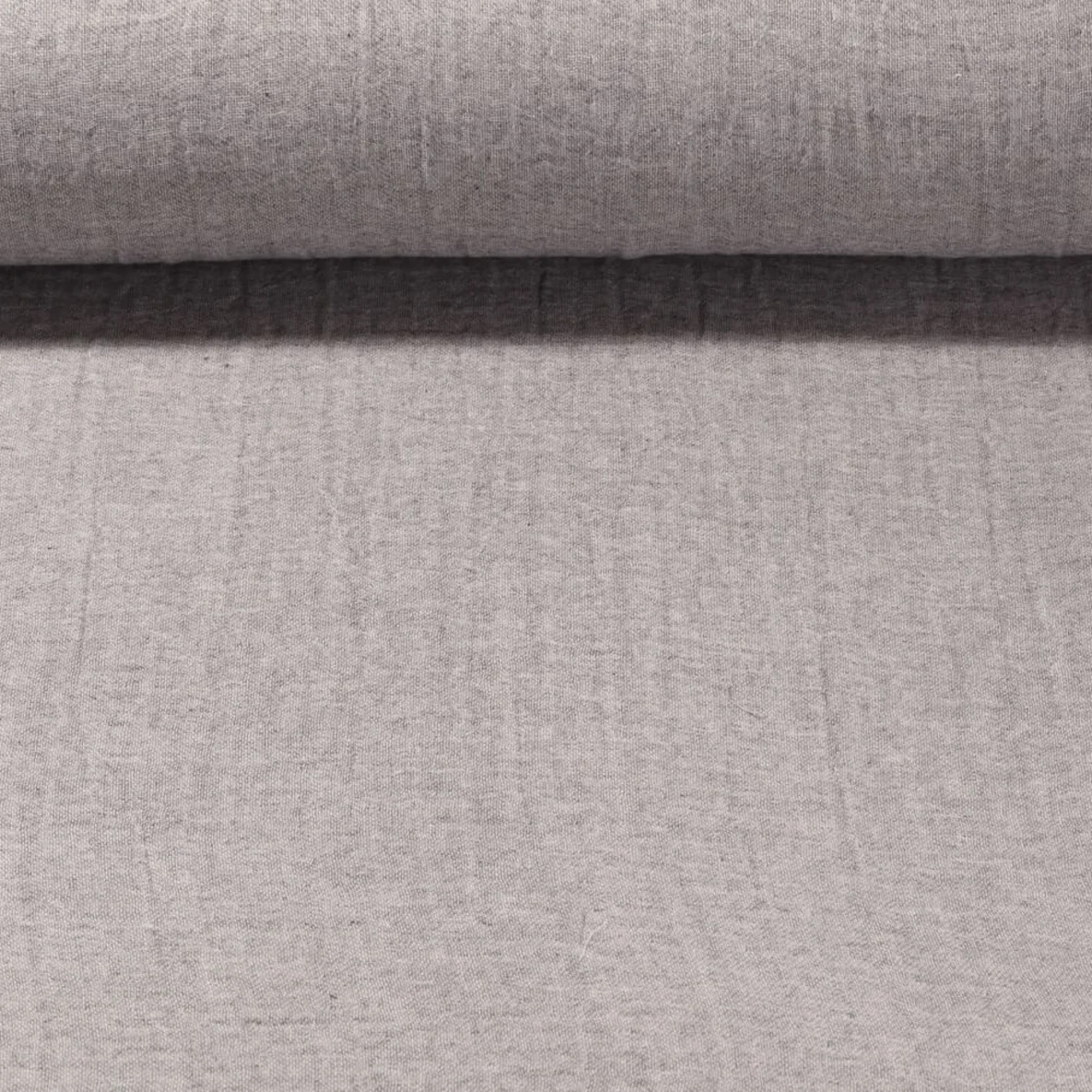 Musselin vierlagig Grau