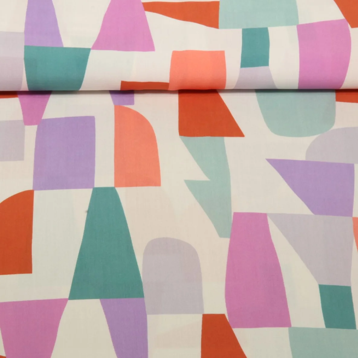 Nachhaltige Viskose - Nerida Hansen Shape Shifter Ecru Grün EcoVero By Lenzing