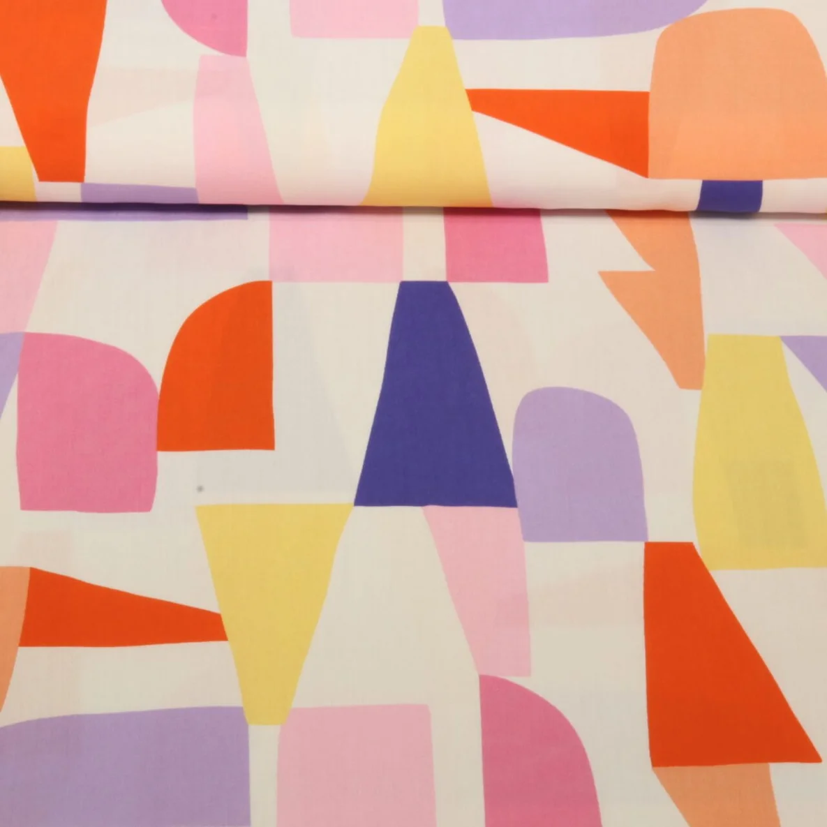 Nachhaltige Viskose - Nerida Hansen Shape Shifter Ecru Rosa EcoVero By Lenzing