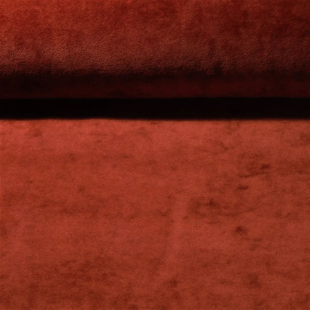 Nickistoff Velours Uni Terra