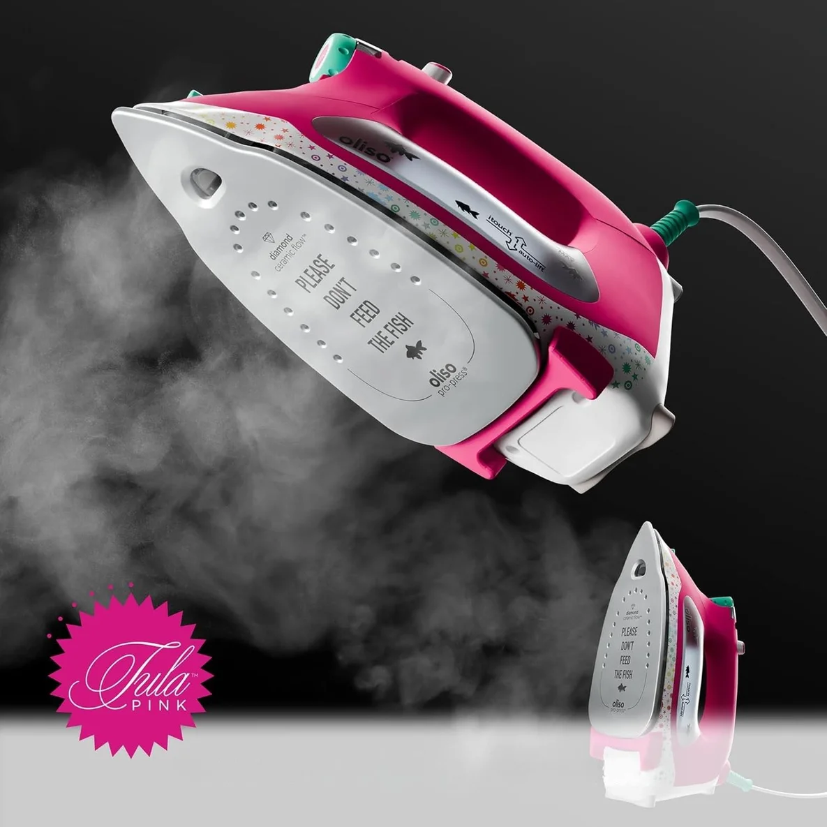 Oliso Bügeleisen mit Auto-Lift Thula Pink Edition 