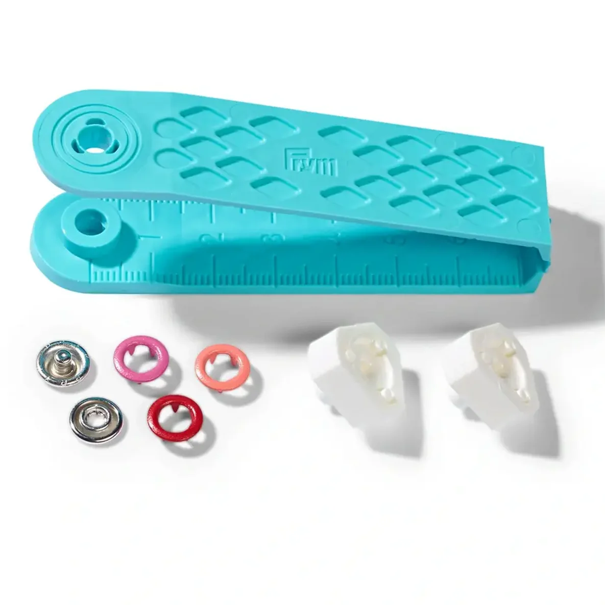 PRYM Love Jersey Druckknöpfe 8mm Farbmix Rot