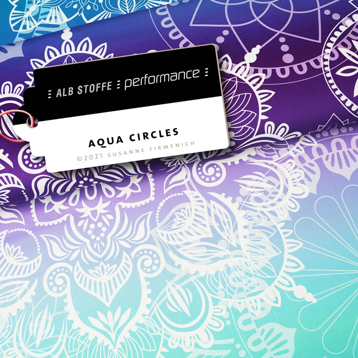 Performance Jersey "Aqua Circles"