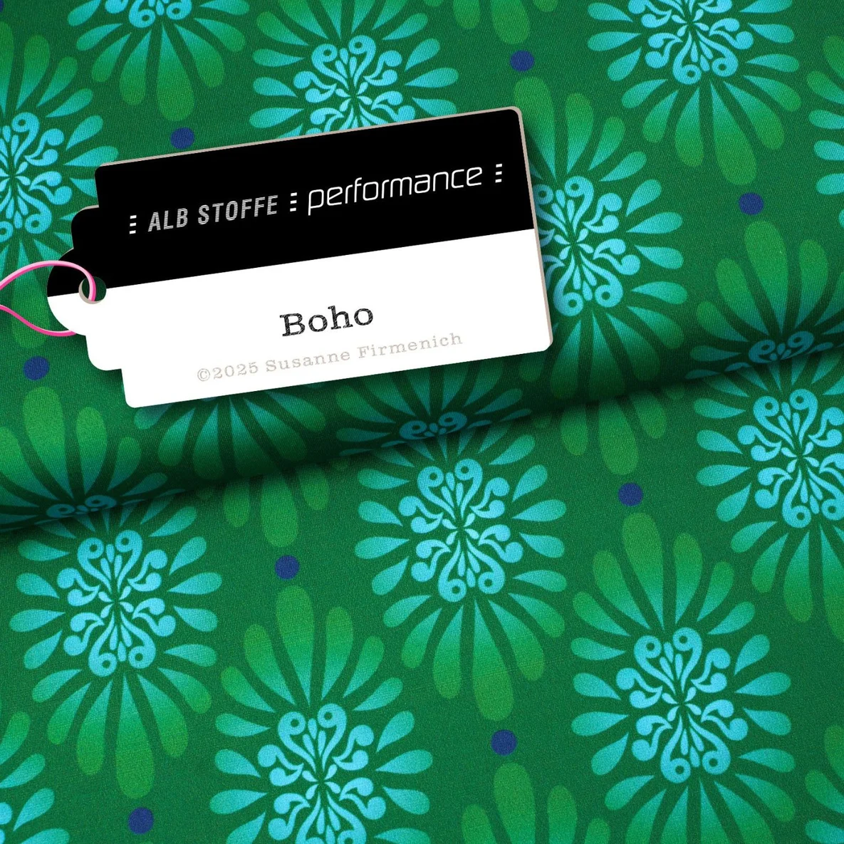 Performance Jersey "Boho" Grün