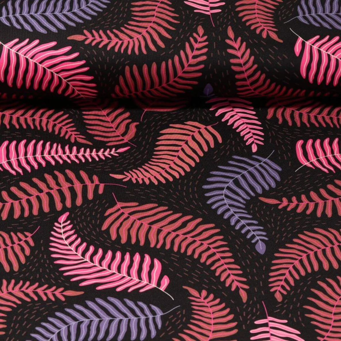 Performance Jersey "Fantastic Fern" Schwarz