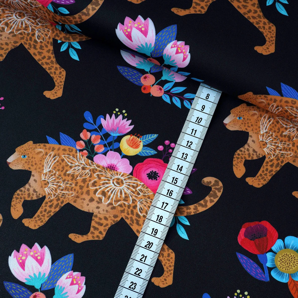 Performance Jersey "Flower Track" Schwarz