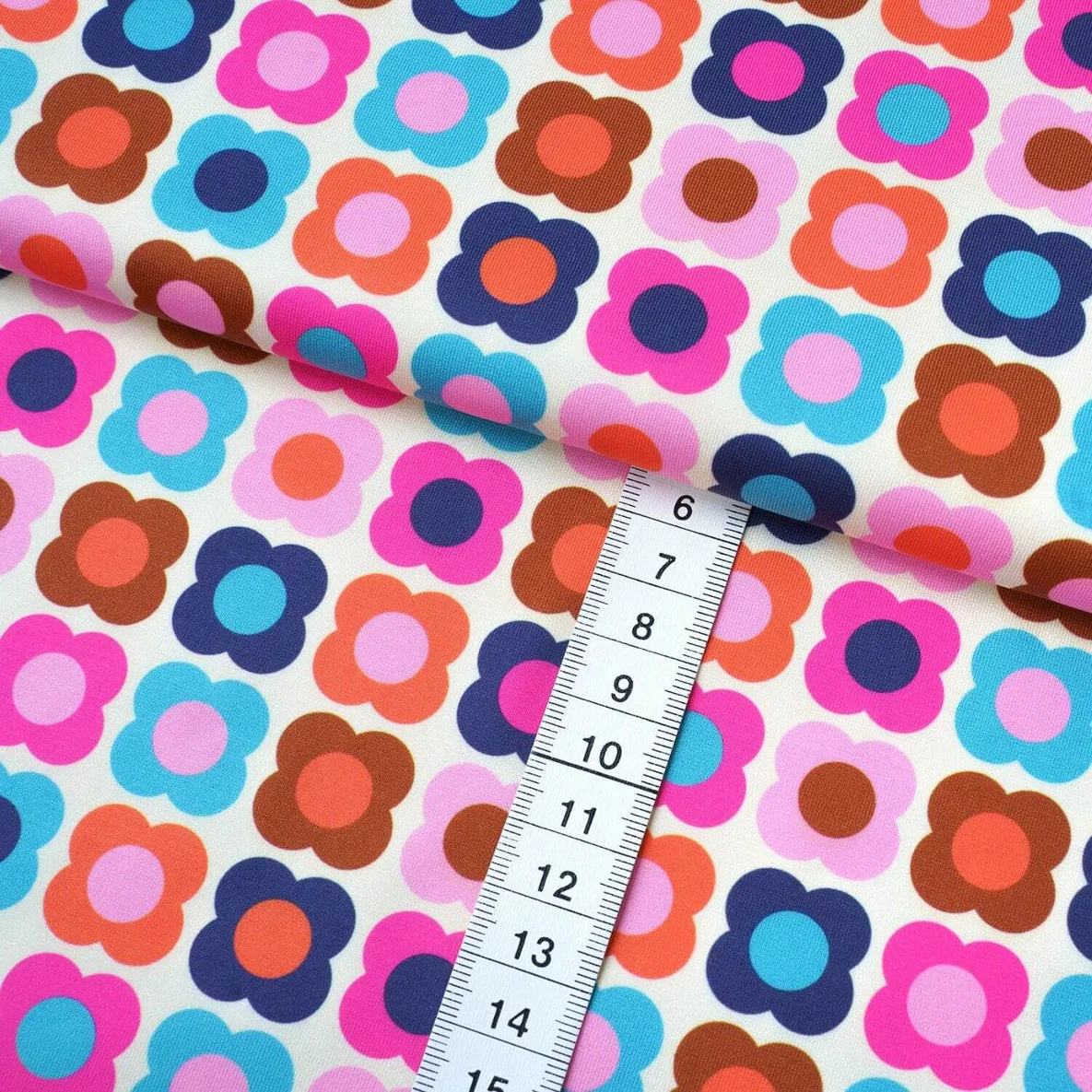 Performance Jersey "Granny Square" Weiß