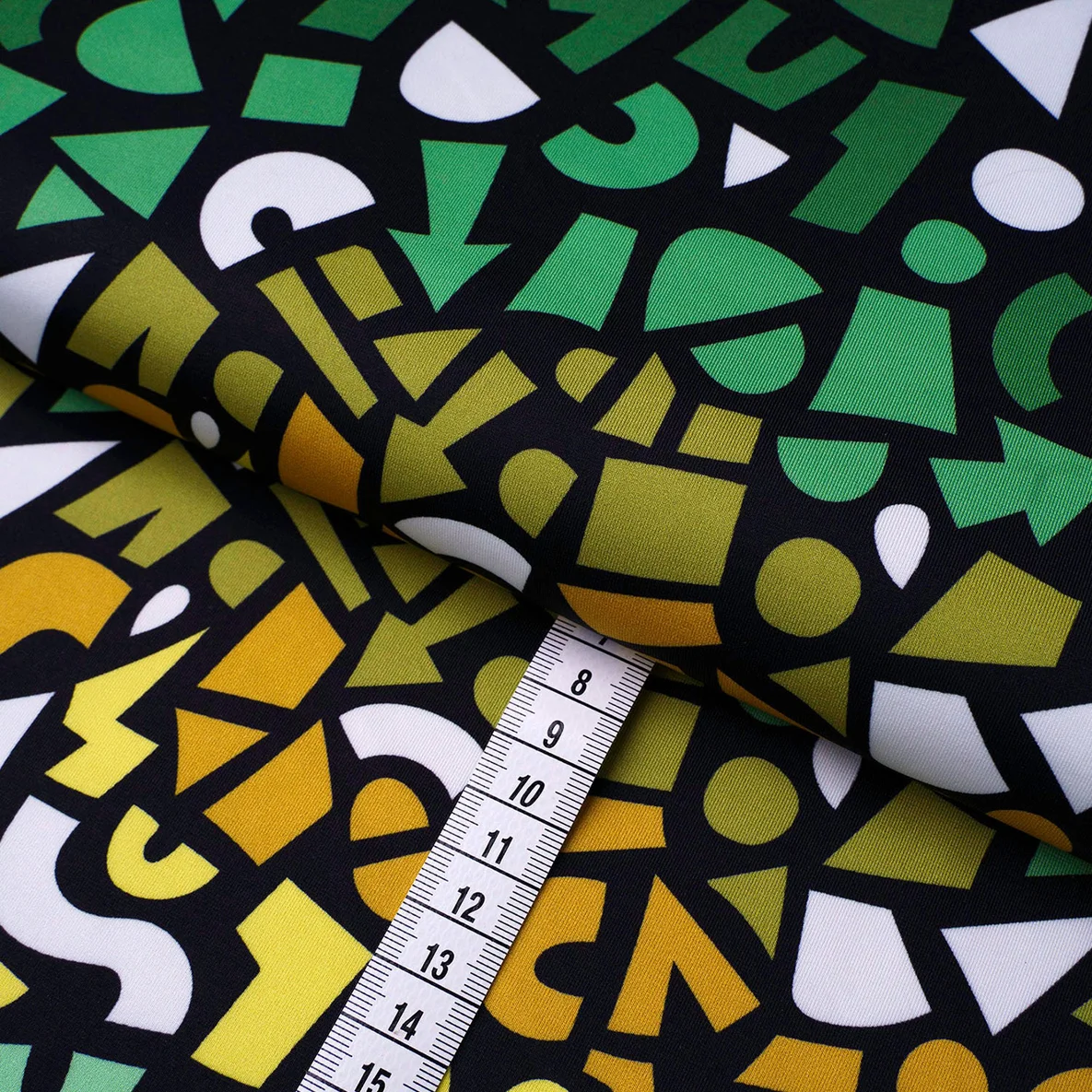 Performance Jersey "Mosaic" Schwarz Grün