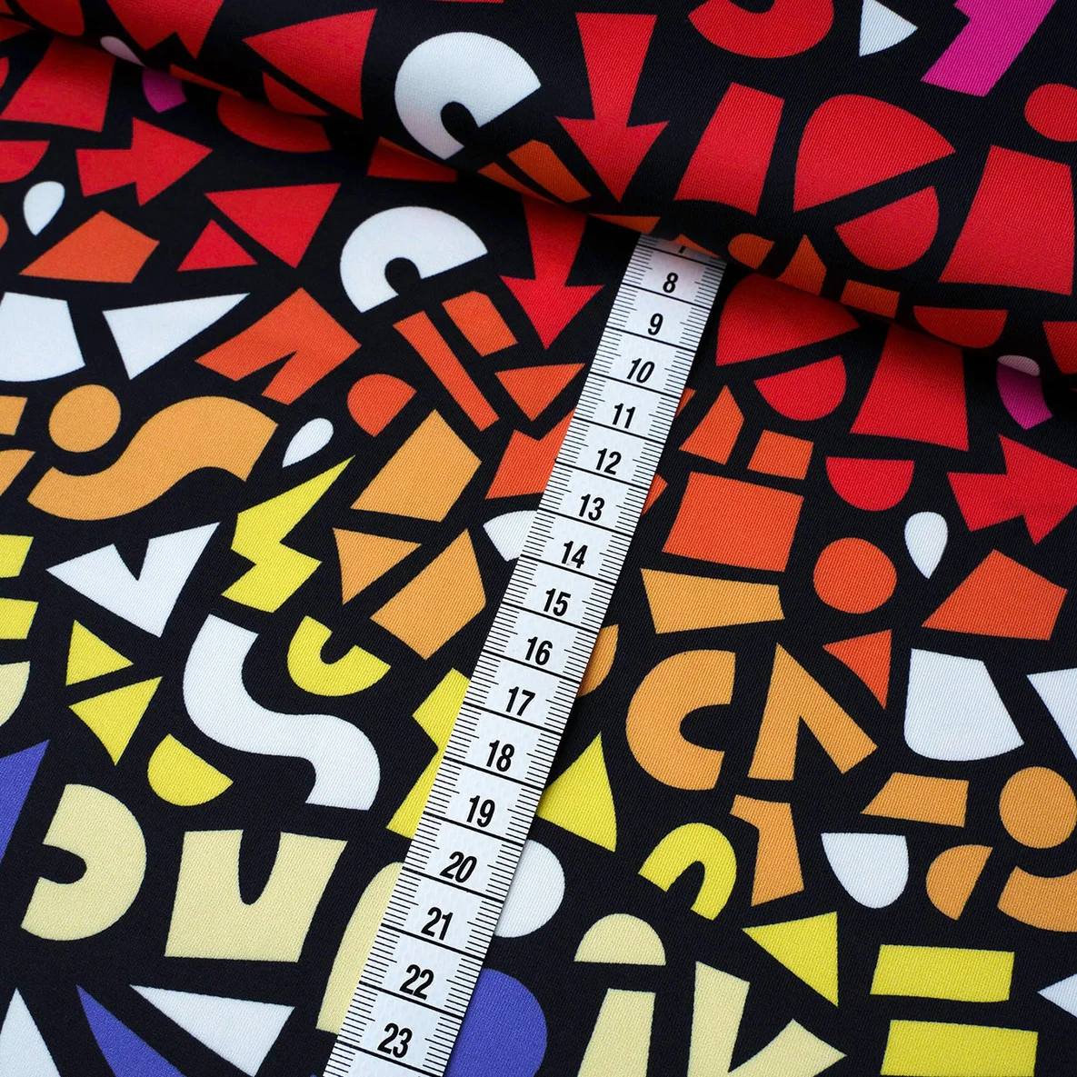 Performance Jersey "Mosaic" Schwarz Rot