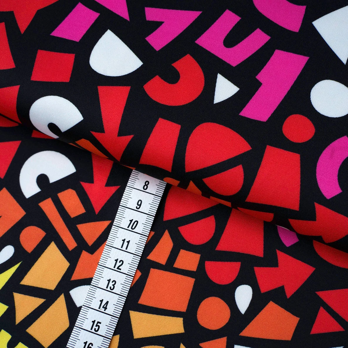 Performance Jersey "Mosaic" Schwarz Rot