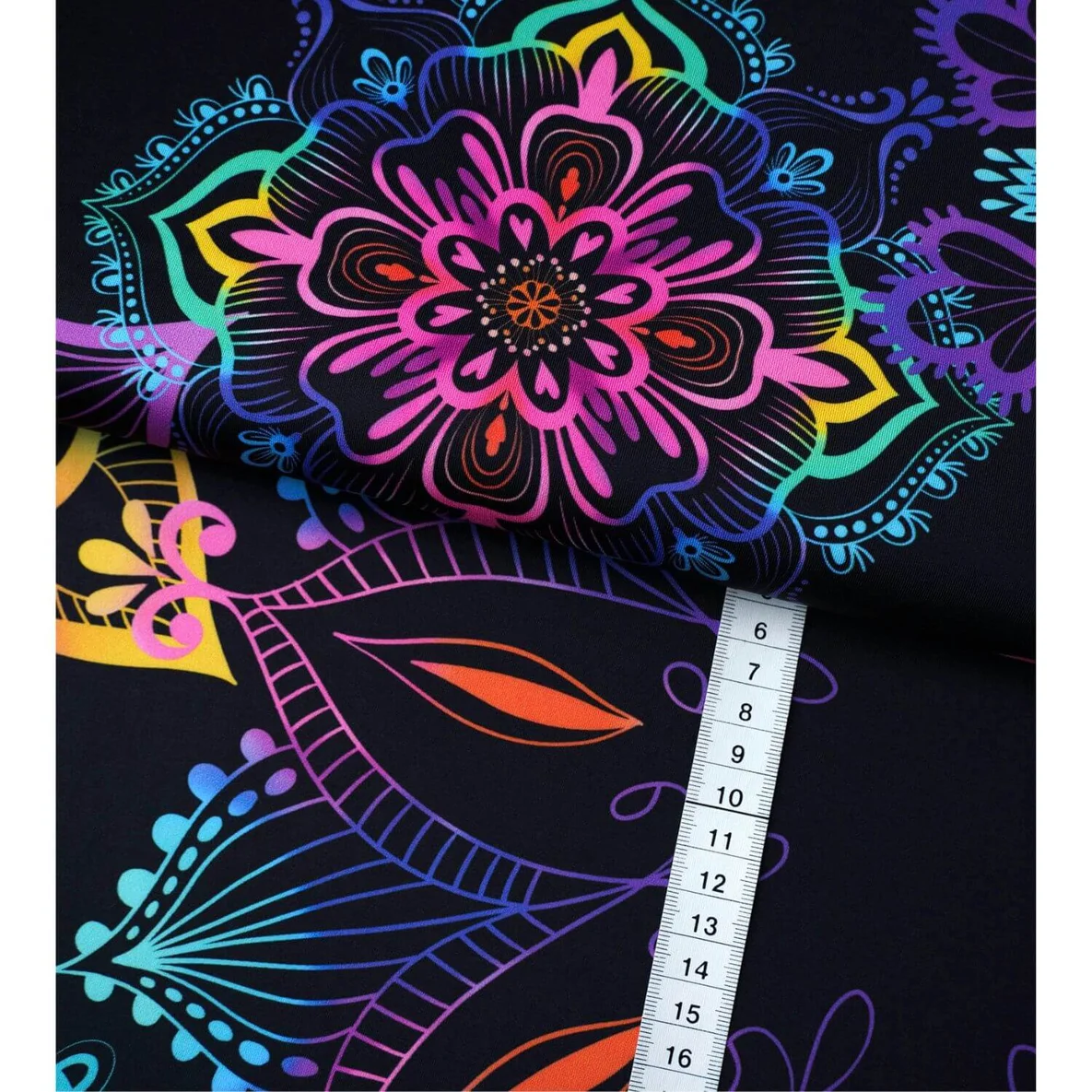 Performance Jersey "Rainbow Circles" Schwarz