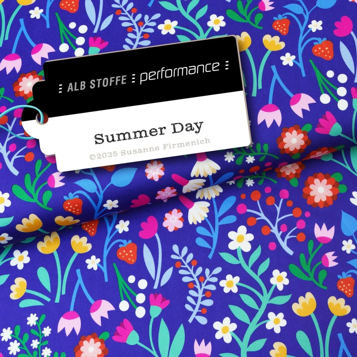 Performance Jersey "Summer Day" Blau