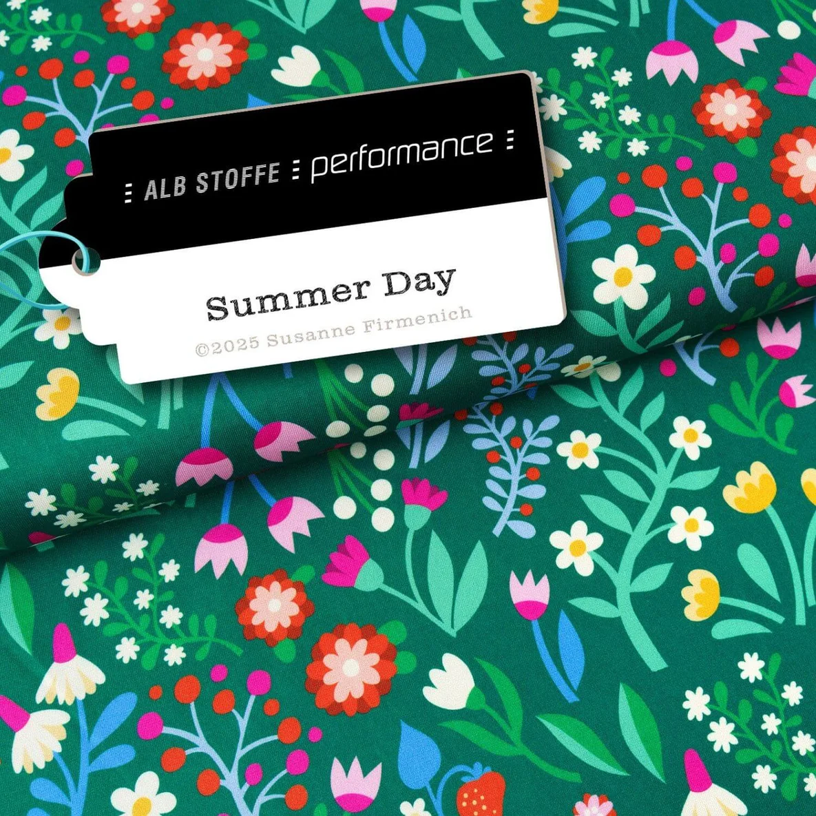 Performance Jersey "Summer Day" Grün