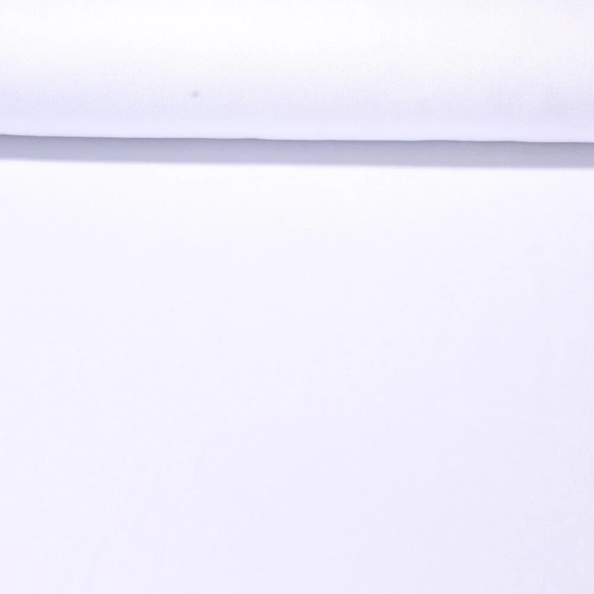 Piqué Jersey Uni Weiß