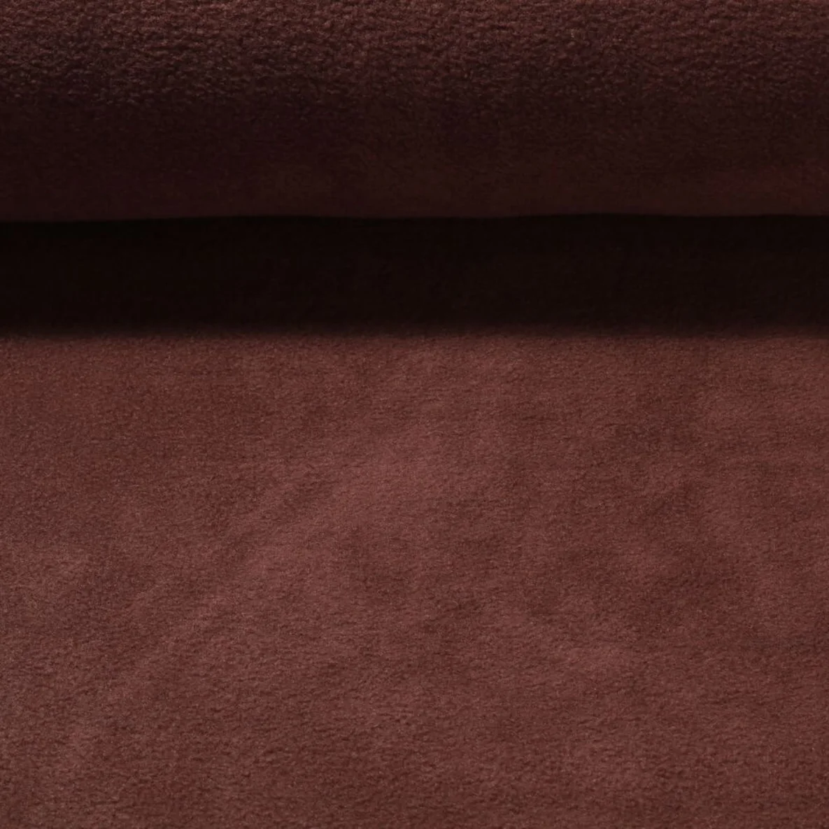 Polarfleece Dunkelbraun