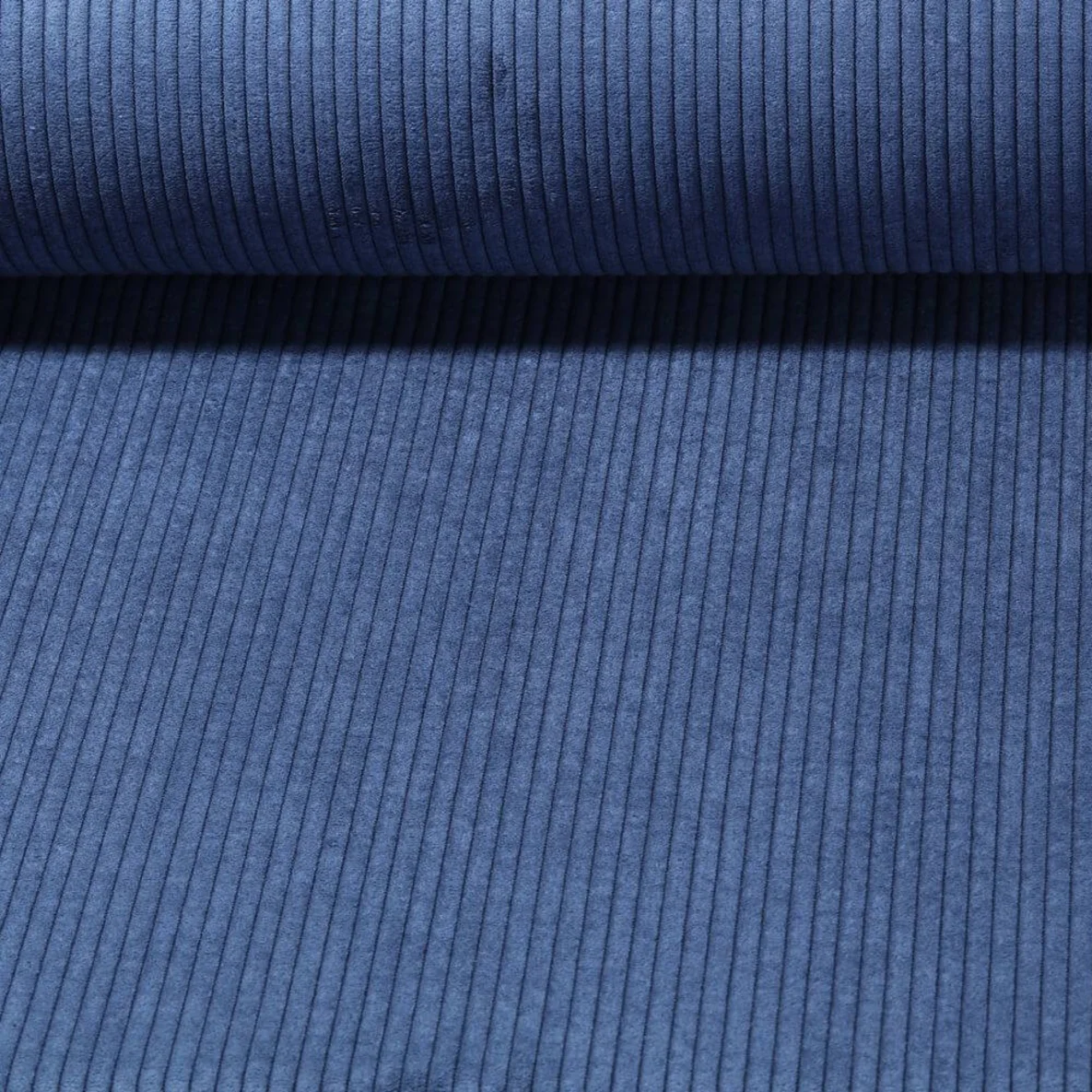 Polsterstoff Breitcord 5mm Keely Denimblau