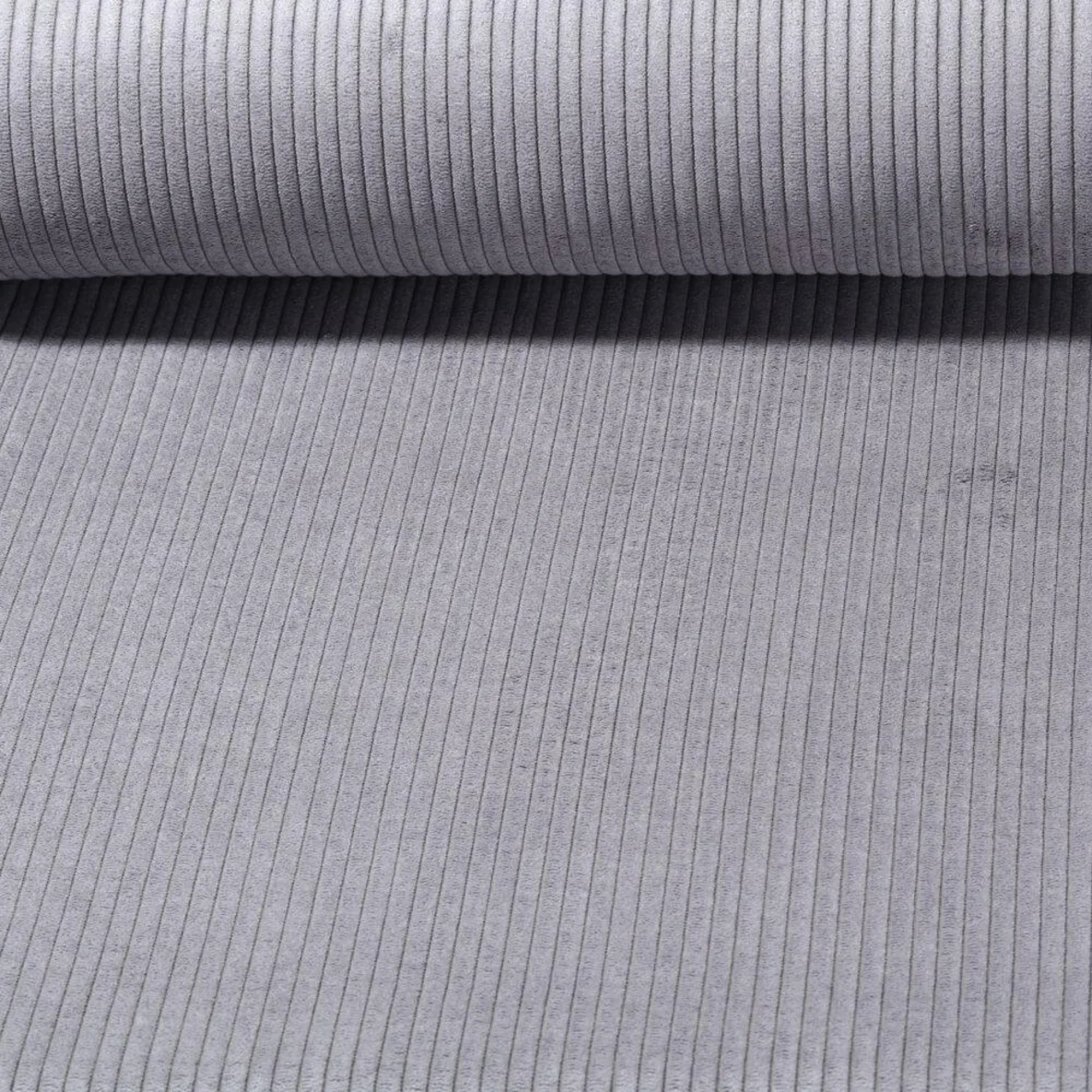 Polsterstoff Breitcord 5mm Keely Grau