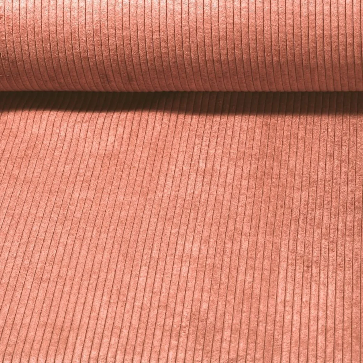 Polsterstoff Breitcord 5mm Keely Terracotta
