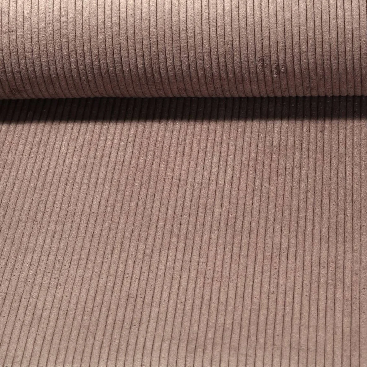 Polsterstoff Breitcord 5mm Keely Toffeebraun