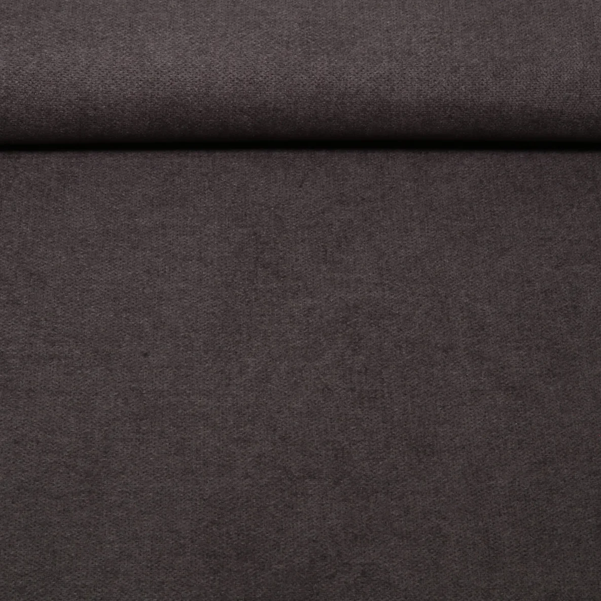 Polsterstoff "Hermine" Uni Mokkabraun