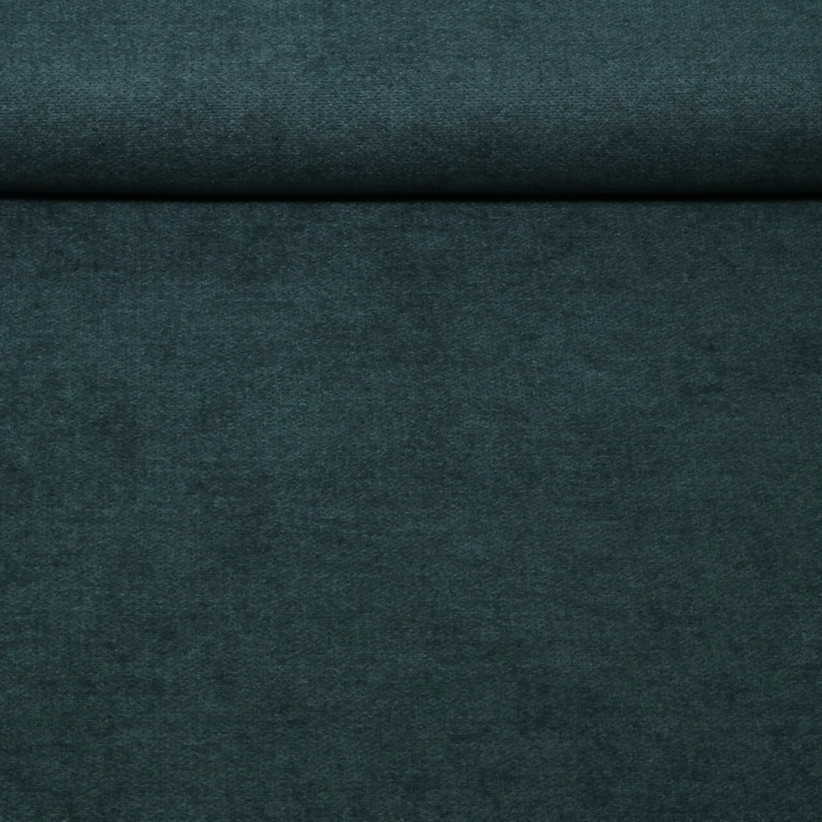 Polsterstoff "Hermine" Uni Petrolgrün